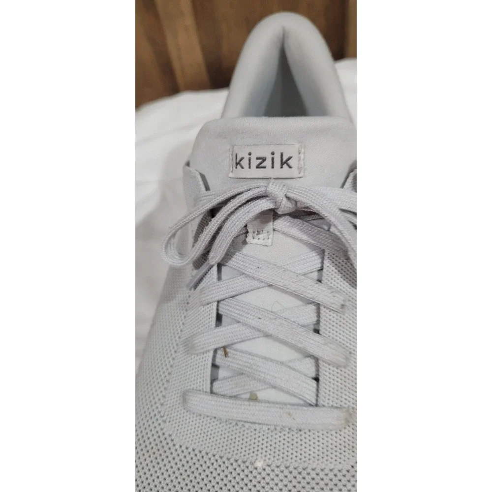 Kizik Athens Alloy Gray Hands Free Sneakers Men's Size 15 US Athletic Shoes